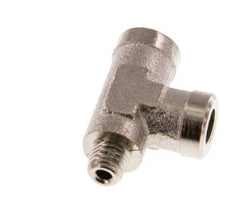 M5 x M5 M/F Nickel plated Brass Tee 16 Bar [2 Pieces]