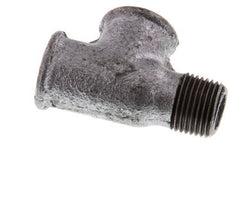 R 1/2'' x Rp 1/2'' M/F Zinc plated Cast iron Tee 25 Bar [2 Pieces]