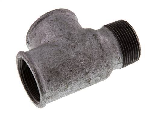 R 1 1/4'' x Rp 1 1/4'' M/F Fundición zincada Tee 25 Bar