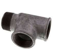 R 1 1/4'' x Rp 1 1/4'' M/F Fundición zincada Tee 25 Bar
