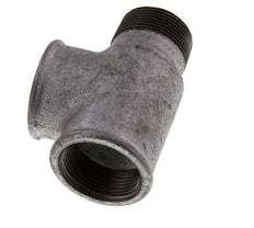 R 1 1/4'' x Rp 1 1/4'' M/F Fundición zincada Tee 25 Bar