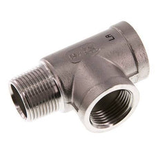 R 3/4'' x Rp 3/4'' M/F T de acero inoxidable 16 Bar