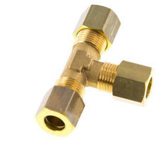 racor de compresión en T de latón de 8mm 135 Bar DIN EN 1254-2