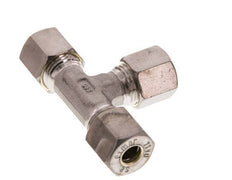 8S Stainless steel Tee Compression Fitting 630 Bar DIN 2353