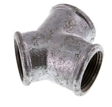 Rp 1'' Zinc plated Cast iron Y-Piece 25 Bar
