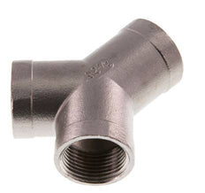 Rp 3/4'' acero inoxidable pieza en Y 16 Bar