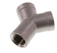 Rp 3/8'' acero inoxidable pieza en Y 16 Bar