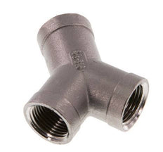 Rp 3/8'' acero inoxidable pieza en Y 16 Bar