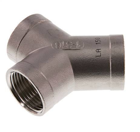 Rp 1'' Pieza en Y de acero inoxidable 16 Bar