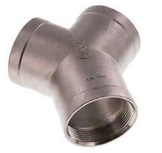 Rp 2'' Pieza en Y de acero inoxidable 16 Bar