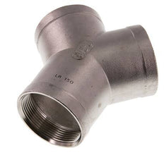 Rp 2'' Pieza en Y de acero inoxidable 16 Bar