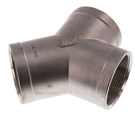 Rp 2'' Pieza en Y de acero inoxidable 16 Bar