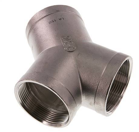 Rp 2'' Pieza en Y de acero inoxidable 16 Bar