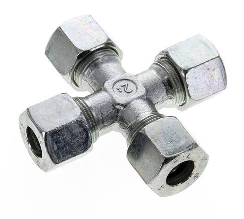 14S Zinc plated Steel Cross Cutting Ring 630 Bar DIN 2353