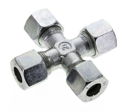 14S Zinc plated Steel Cross Cutting Ring 630 Bar DIN 2353