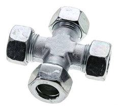 22L Zinc plated Steel Cross Cutting Ring 160 Bar DIN 2353