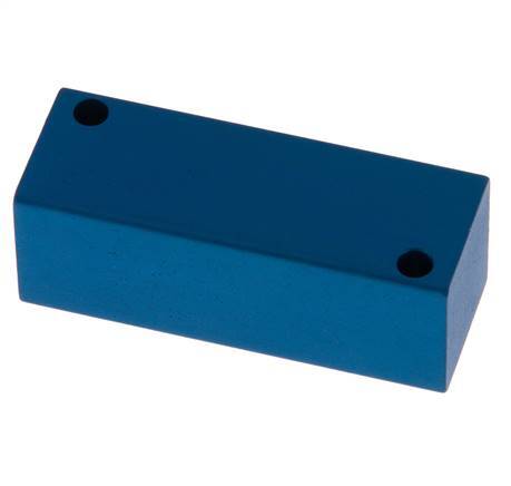 4xG 1/8'' Aluminium Distributor Block One-sided 16 Bar