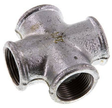 Rp 3/4'' Female Zinc plated Cast iron Cross 25 Bar