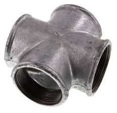 Rp 2'' Female Zinc plated Cast iron Cross 25 Bar