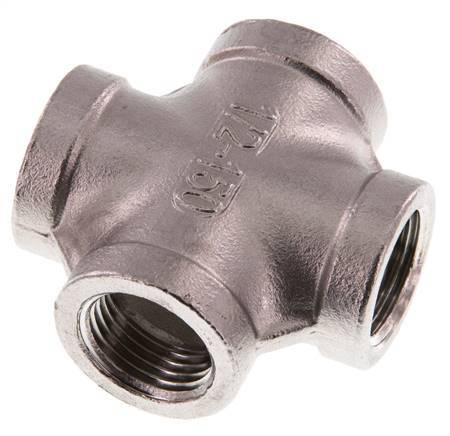 Rp 1/2'' Hembra Barra de acero inoxidable 16