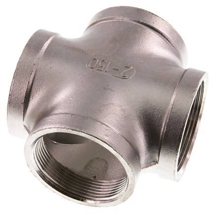 Rp 2'' Femenino Acero Inoxidable Cruz 16 Bar