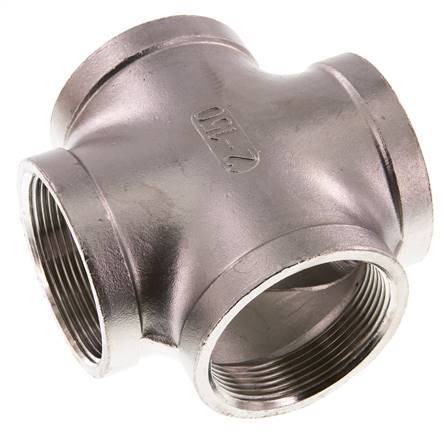 Rp 2'' Femenino Acero Inoxidable Cruz 16 Bar