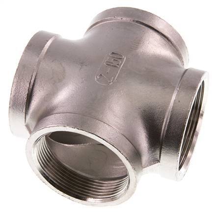 Rp 2'' Femenino Acero Inoxidable Cruz 16 Bar