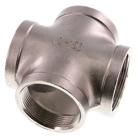 Rp 2'' Femenino Acero Inoxidable Cruz 16 Bar