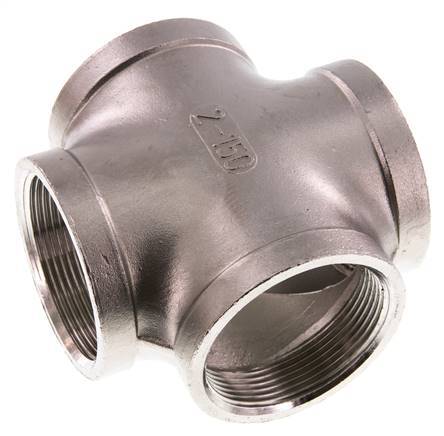 Rp 2'' Femenino Acero Inoxidable Cruz 16 Bar