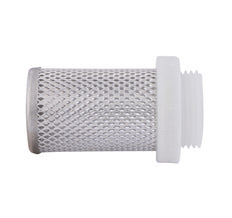 G 3/4'' Acero Inoxidable/Nylon Filtro De Succión 1.2 Mm Mesh [5 Piezas]