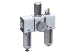 FRL 3-Part G1/4'' 1750 l/min 0.5-16.0bar/7-232psi Auto Metal Futura 1