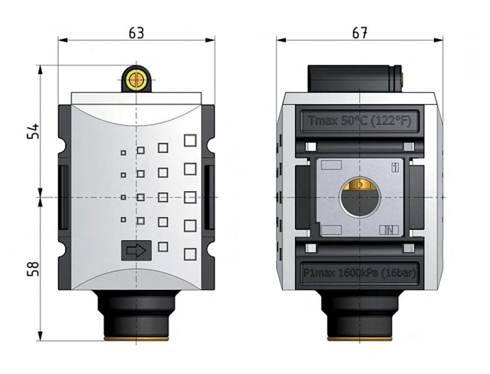 Soft-start Valve G3/8 3400 l/min Futura 2