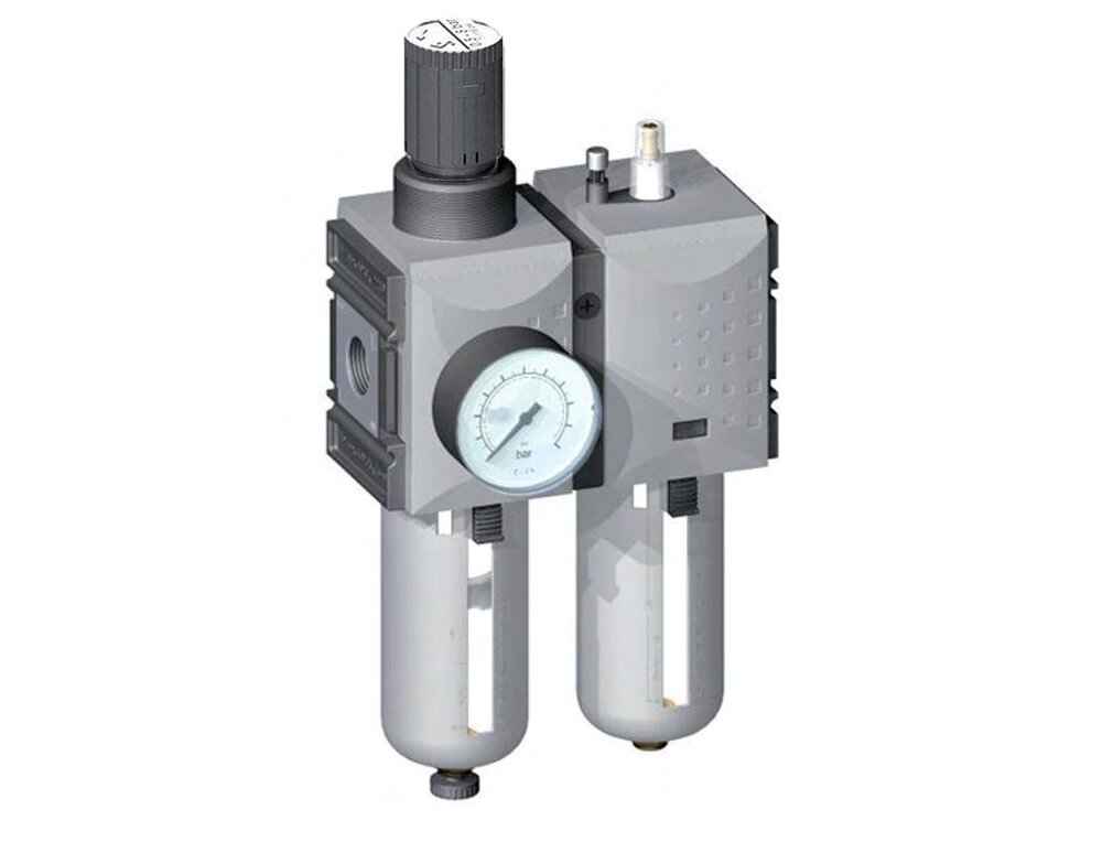 FRL 2-Part G1'' 12000 l/min 0.1-2.0bar/1-29psi Auto Polycarbonate Futura 4