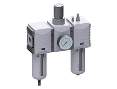 FRL 3-Part G1'' 12000 l/min 0.2-4.0bar/3-58psi Semi-Auto Metal Futura 4