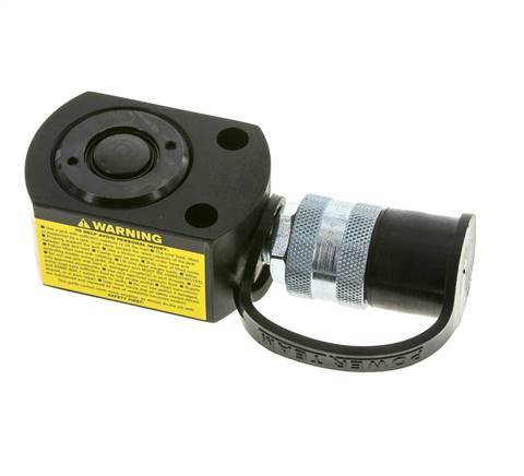 Gato hidráulico plano Power Team 10 toneladas 11,1 mm de carrera