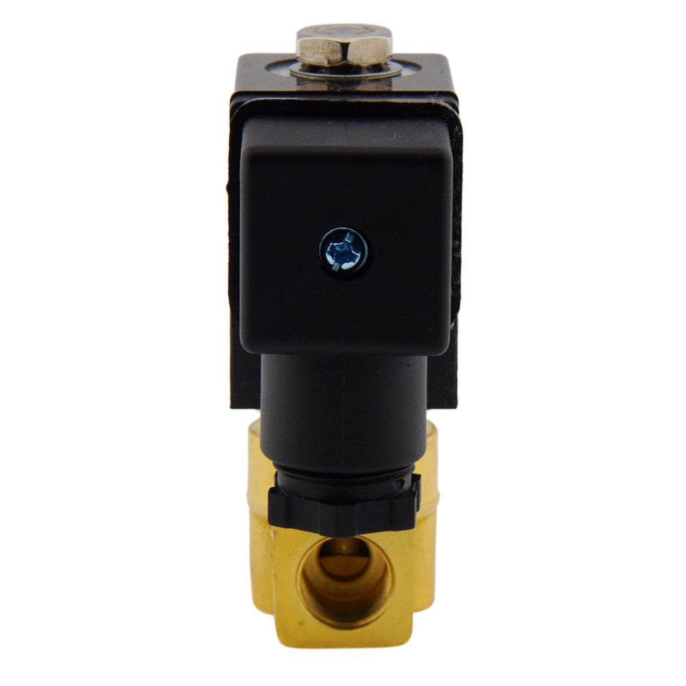 Solenoid Valve HP-DA 1/4'' Brass FKM 0-75bar 12V DC