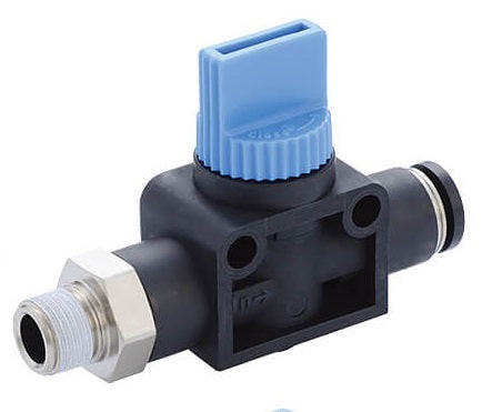 R1/2" - 10mm 3/2-Way Shut-Off Hand Valve