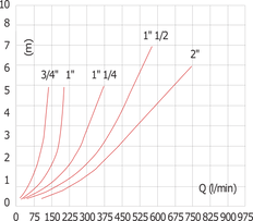 Válvula de retención G2'' de acero inoxidable 304 FKM (muelle ligero) 0,03-16bar - CLIS3E