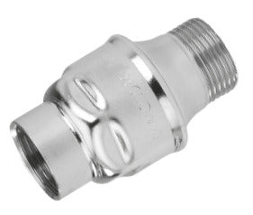 G1 1/2'' (F/M) Acero Inoxidable 304 Válvula Antirretorno FKM 0.03-16bar (0.44-232psi) [6 Piezas]