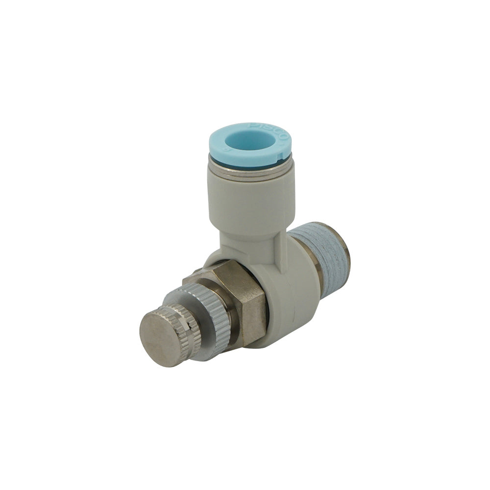 M5 - 4mm Elbow Clean-Room Package Pneumatic Needle Valve