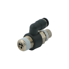 6mm - M5 Meter-In Rotatable Flow Control Valve