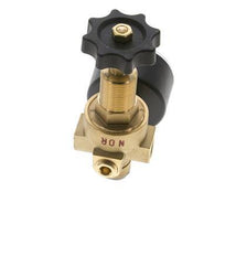 Reductor de Presión de Agua y Aire Latón G1/4'' 2,5 L/min 0,5-25 bar/7-362psi