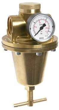 Water & Air Pressure Reducer Brass G1/2'' 15 l/min 0.5-10 bar/7-145psi