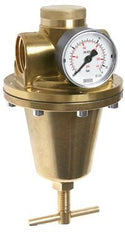 Water & Air Pressure Reducer Brass G1/2'' 15 l/min 0.5-10 bar/7-145psi