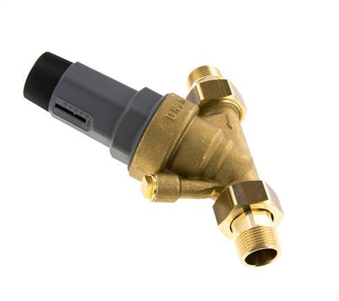 Reductor De Presión De Agua Latón R3/4'' 56 L/min 1.5-6 Bar/22-87Psi Agua Potable