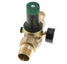 Filter Pressure Reducer Brass R1 1/4'' 99 l/min 1.5-6 bar/22-87psi Drinking Water
