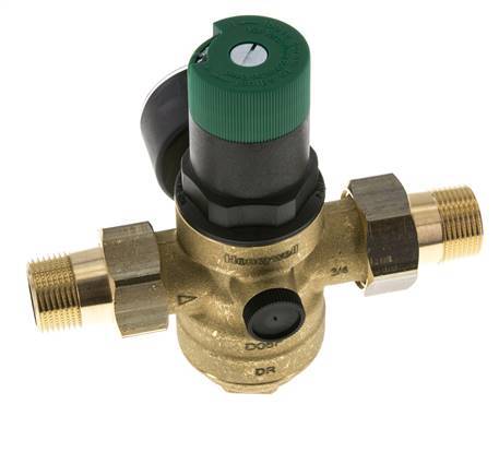 Reductor De Presión De Filtro Latón R3/4'' 52 L/Min 1.5-6 Bar/22-87Psi Agua Potable