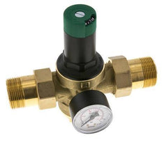 Reductor De Presión De Filtro Latón R1 1/4'' 99 L/Min 1.5-6 Bar/22-87Psi Agua Potable