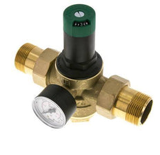 Reductor De Presión De Filtro Latón R1 1/4'' 99 L/Min 1.5-6 Bar/22-87Psi Agua Potable