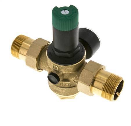 Reductor De Presión De Filtro Latón R1 1/4'' 99 L/Min 1.5-6 Bar/22-87Psi Agua Potable
